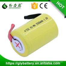 ni-mh rachargeable 4/5 SC 1200mah 1.2v battery